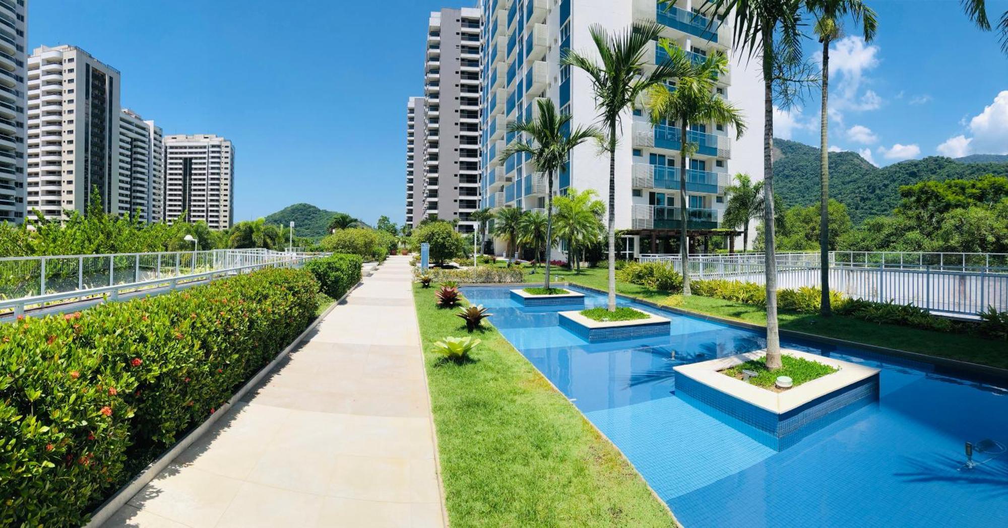 Apto Na Ilha Pura Proximo Ao Parque Olimpico Da Barra Da Tijuca Appartamento Rio de Janeiro
